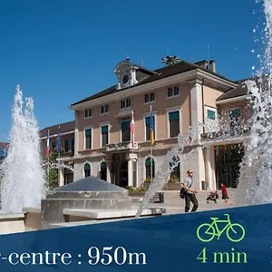 Homey Jungle - Balcon Privé - Free Parking - Parc Plein Air Inclus Annemasse
